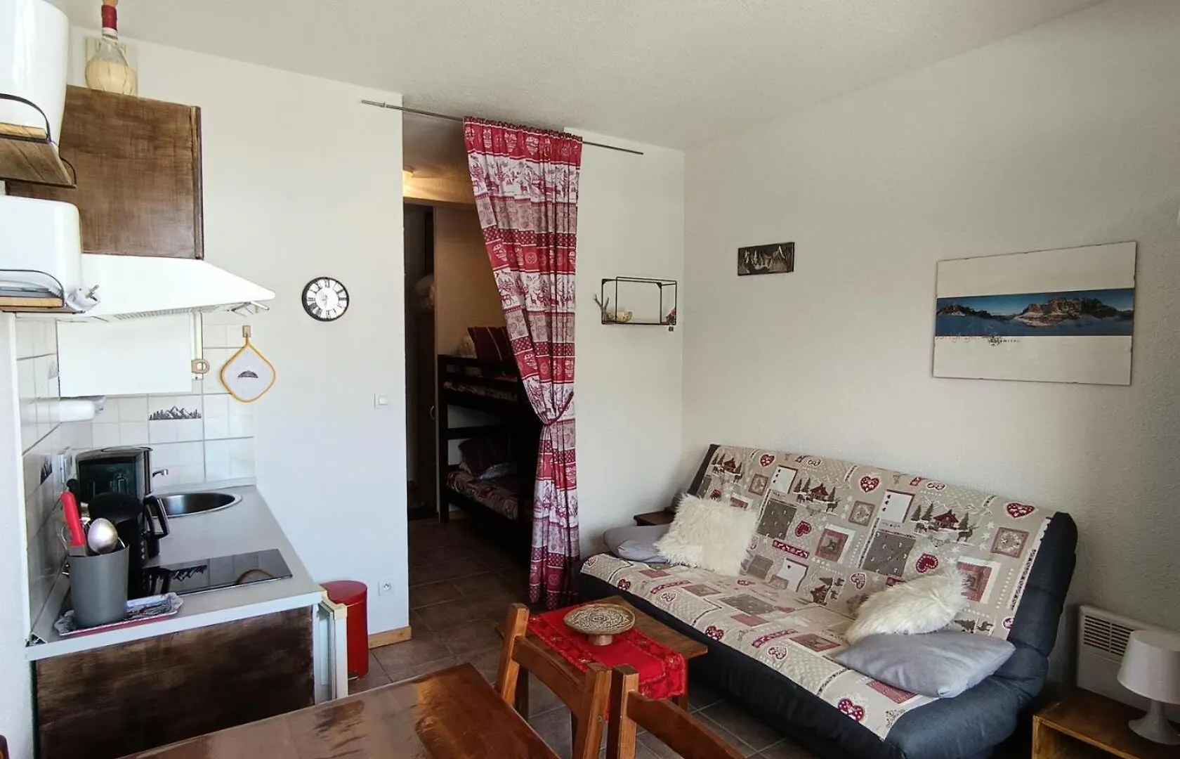 Residence Plein Soleil - Joli Studio Sur Les Hauteurs De La Station Avec Superbe Vue - Parking Mae-0411 Montgenevre 0*,
